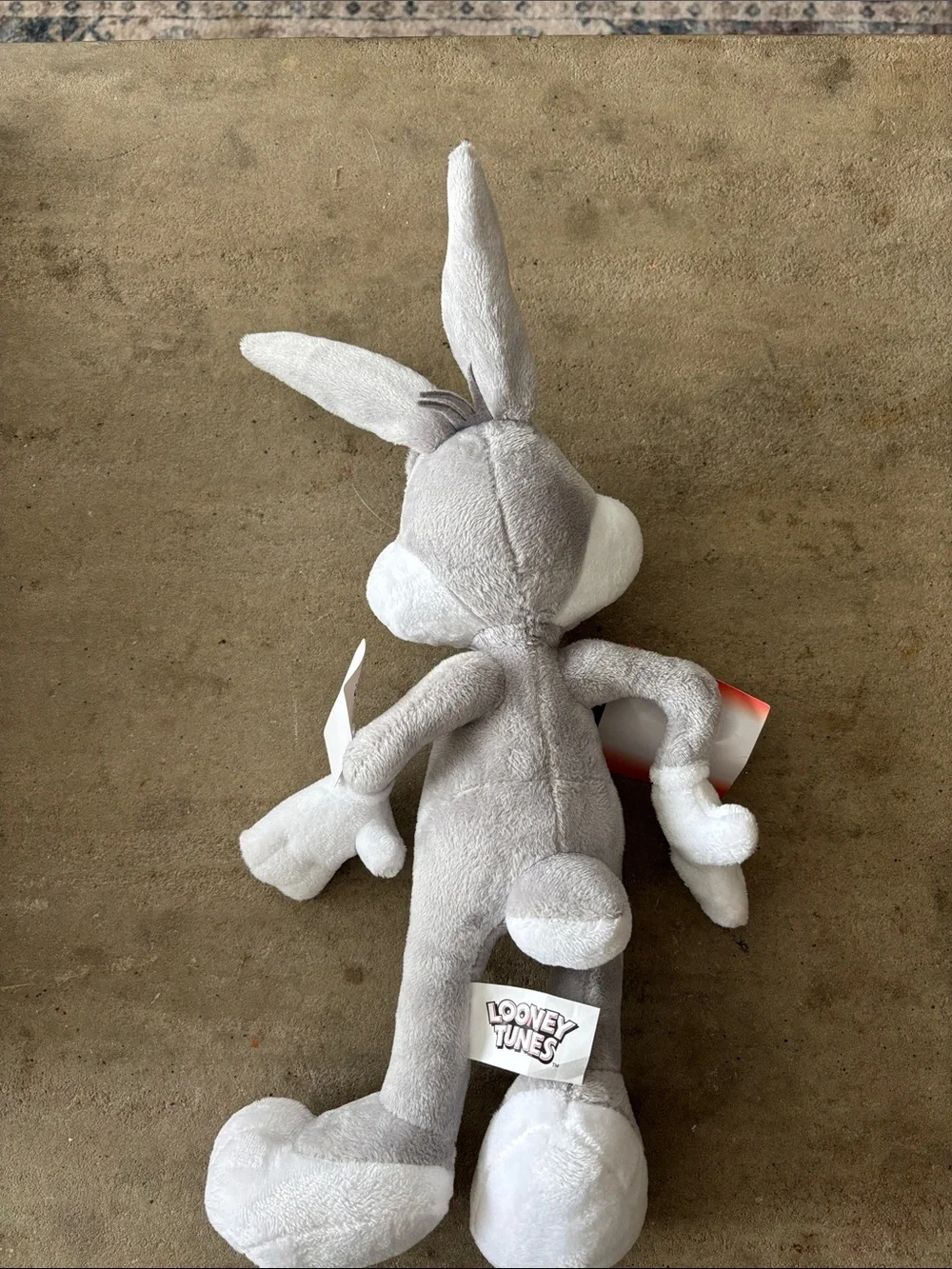 Six Flags Magic Mountain Looney Tunes Large Bugs Bunny Plush New with tag